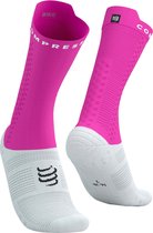 Pro Racing Socks v4.0 Bike - White/Neon Pink/Black