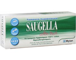 Saugella Cotton Touch 16 Super Hygiënische Tampons