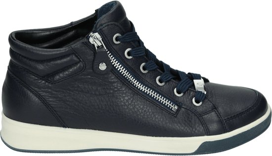 Ara 1244499 - VeterlaarzenHoge sneakersDames sneakersDames veterschoenenHalf-hoge schoenen - Kleur: Blauw - Maat: 40.5