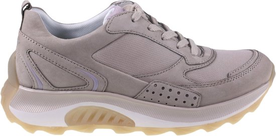 Gabor rollingsoft sensitive 26.915.31 - dames rollende wandelsneaker - Taupe - maat 37.5 (EU) 4.5 (UK)