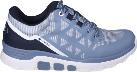 Gabor rollingsoft sensitive 86.989.26 - dames rollende wandelsneaker - blauw - maat 44 (EU) 9.5 (UK)