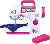 Bol.com Naaimachine Kinderen 10 Jaar en Ouder - Cadeau voor je Kleine - Naaien voor Beginners - Meerdere Standen - Wit met Roze aanbieding