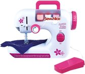 Naaimachine Kinderen 10 Jaar en Ouder - Cadeau voor je Kleine - Naaien voor Beginners - Meerdere Standen - Wit met Roze