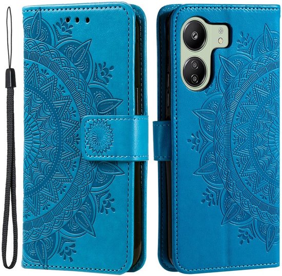 Cover Per Xiaomi Redmi A1 / Redmi A2, Flip Custodia Pelle PU Con [Slot