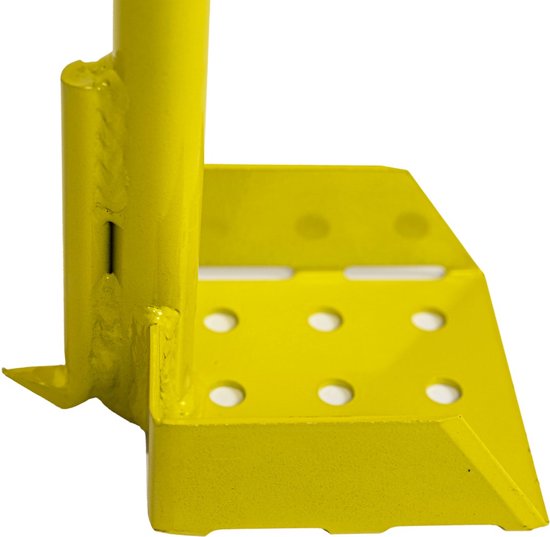 ORIT - Putschep - Gebogen steel - 11x11x110 cm - Gepoedercoat - Hoogwaardige kwaliteit van ORIT — afbeelding 4