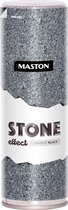Maston Stone Effect - Granite black - spuitlak - 400 ml
