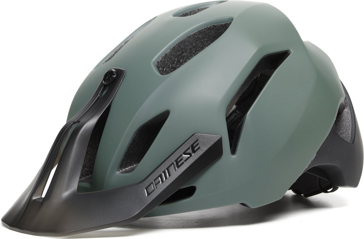 Dainese Linea 03 MTB Fietshelm - Maat M/L - Hoofdomtrek 55-58 cm - Groen/Zwart - Fietshelm Volwassenen
