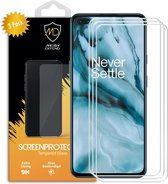 3-Pack OnePlus Nord Screenprotectors - MobyDefend Case-Friendly Gehard Glas Screensavers - Glasplaatjes Geschikt Voor -