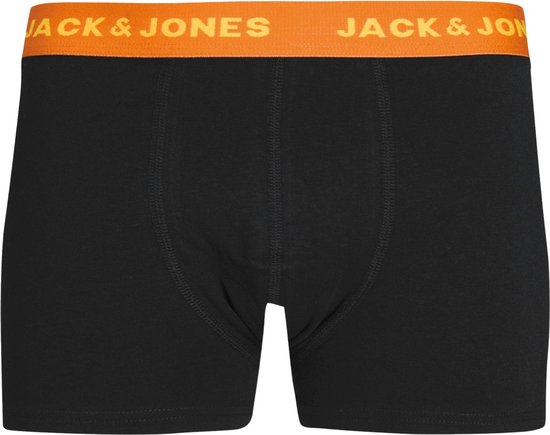 Jack & Jones Junior Boxershorts Jongens Trunks JACLEO Zwart 5-Pack - Maat 164 - JACK & JONES
