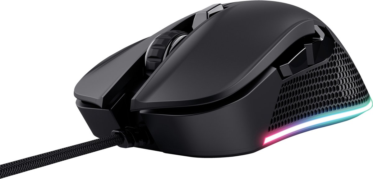 Trust GXT 922 Ybar Gaming Muis – 7200 DPI, RGB thumbnail 5