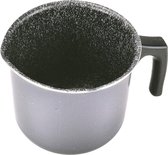Tradition Italy melkpot, aluminium, zwart, 12 cm