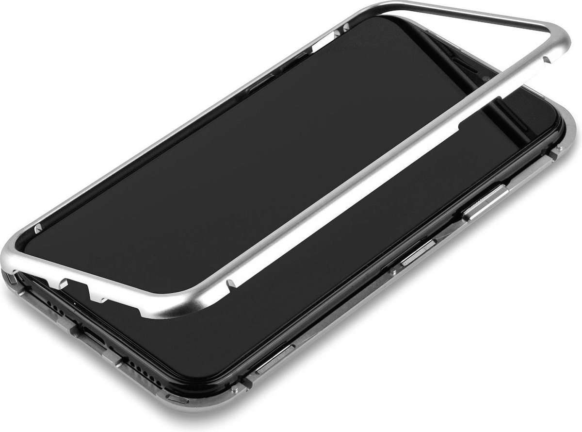 Backcover hoesje voor Apple iPhone X- Apple iPhone Xs - Zilver- 8719273292846