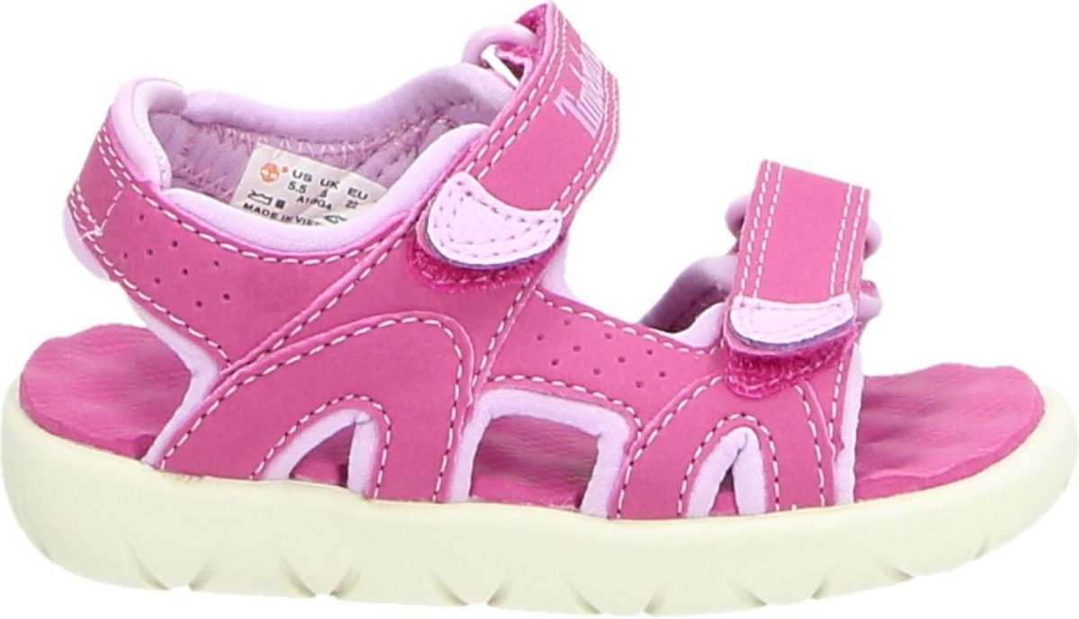 Dempsey aluminium schilder Timberland Perkins Row meisjes sandaal - Roze - Maat 22 | bol.com