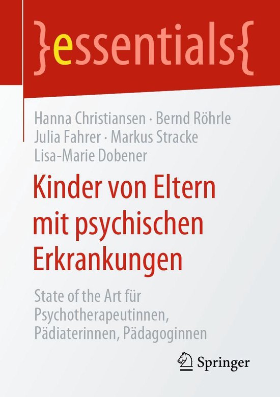 Medicine (German Language) - Kinder von Eltern mit psychisch ... - cover