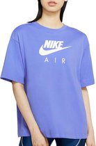 Nike Sportshirt - Maat S  - Vrouwen - blauw/wit