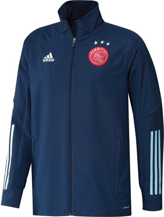 Veste de présentation adidas Ajax 2020-2021 Hommes - Bleu Foncé - Taille L  | bol.com