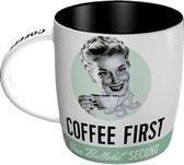 Koffiemok – Coffee First Your Bullshit Second