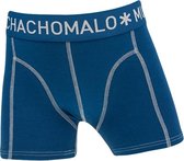 MuchachoMalo boxershort Jongens 3-pack Blauw / Grijs Melange / Zwart - 158
