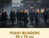 Canvas Schilderij * Peaky Blinders Spelers TV Serie * - Televisie serie - Kleur - 50 x 70 cm