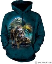 The Mountain Adult Unisex Hoodie Sweatshirt - Wolf Lookout