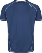 Regatta T-shirt Virda Ii Heren Polyester Donkerblauw Maat S