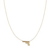 Yehwang Ketting pistool goud