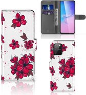 Mobiel Hoesje Geschikt voor Samsung S10 Lite Smartphone Hoesje Blossom Red