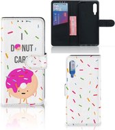 Smartphone Hoesje Xiaomi Mi 9 Bookcase met Quotes Donut Cadeautjes voor Meisjes