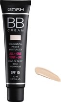 Gosh - Bb Cream Foundation Primer Moisturizer Cream Bb Cream Base Foundation 01 Sand 30Ml