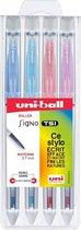Uni-Ball Uitwisbare Rollerpen Set – 4 stuks