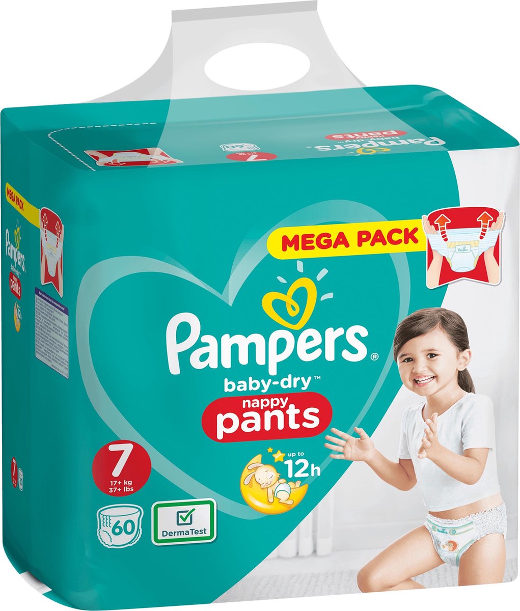 Pampers Baby Dry Pants Maat 7 60 Luierbroekjes