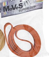 Powerband Medium - Oranje - MoVeS F!T - Fitness elastiek