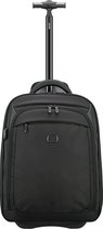 Delsey Quarterback Premium Expandable Cabin WPS Trolley Backpack black