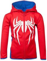Marvel SpiderMan - Kids Teq Vest Met Capuchon Kinderen - Kids 98 - Rood