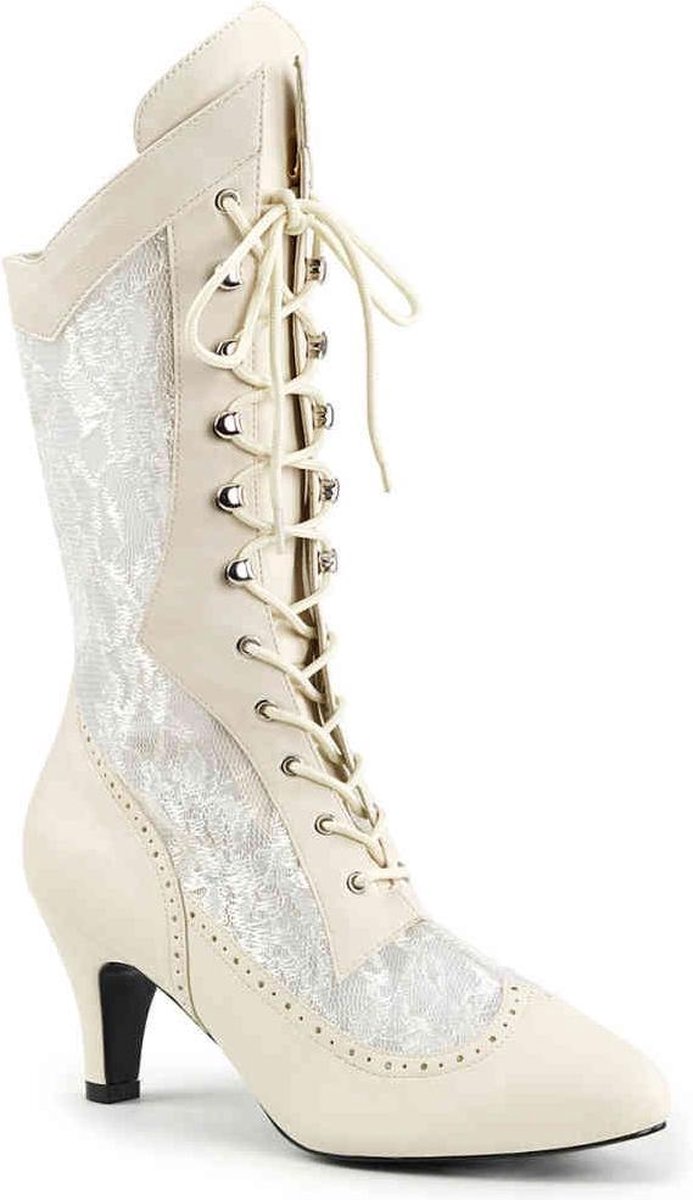 Pleaser Pink Label Laarzen 46 Shoes DIVINE 1050 US 15 Wit Pleaser Pink Label Laarzen 46 Shoes DIVINE 1050 US 15 Wit