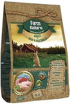Farm Nature Beef/Vegetables 2,5 KG