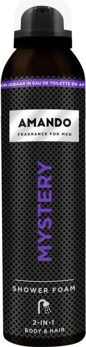 Goedkoopste 6x Amando Douche Foam Mystery 200 ml
