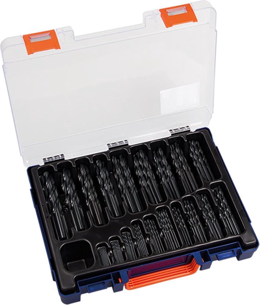 Rotec Spiraalborenset '100', DIN338, type N, 170-dlg, ø1-10 ABS
