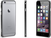 Avanca Bescherm bumper iPhone 6 Plus van aluminium Zwart - Bescherming - Verstevigde randen