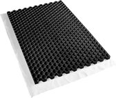 Plusgarden® Grindmat - Grindplaat - Zwart 120x80x3 cm