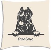 Cane Corso Kussen - Wit