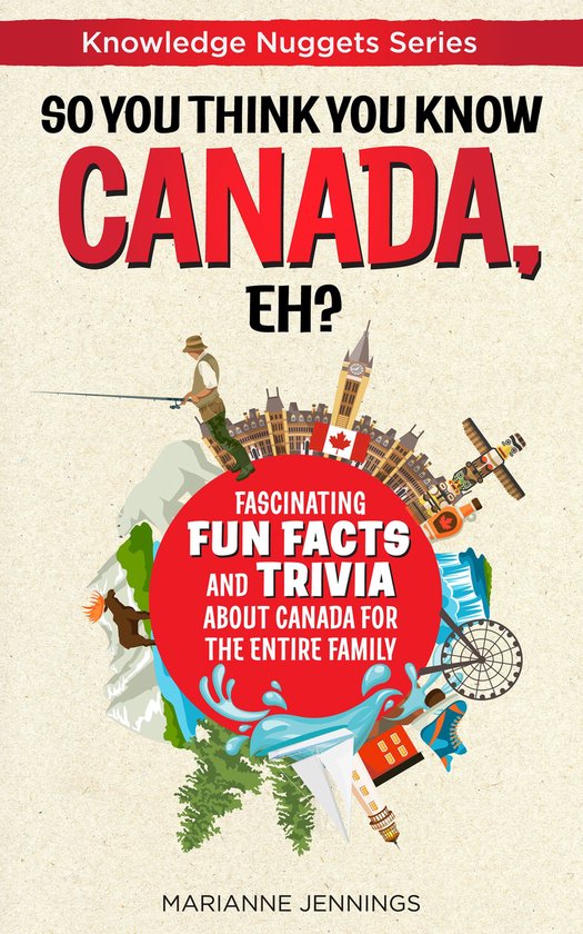 Boekcover: Kennis Nuggets Serie - Denk je dat je Canada kent, hè? Feiten en Trivia over Canada voor het hele gezin.