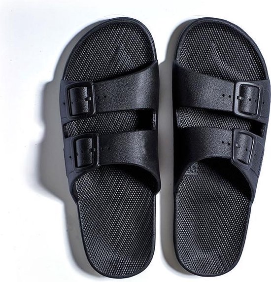 FREEDOM MOSES SLIPPERS BLACK-30/31