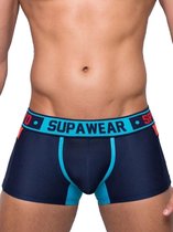 Supawear Cyborg Trunk Cyber Blauw - MAAT L - Heren Ondergoed - Boxershort voor Man - Mannen Boxershort