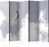 Kamerscherm - Scheidingswand - Vouwscherm - Angelic Feather II [Room Dividers] 225x172 - Artgeist Vouwscherm