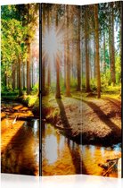 Kamerscherm - Scheidingswand - Vouwscherm - Marvelous Forest [Room Dividers] 135x172 - Artgeist Vouwscherm