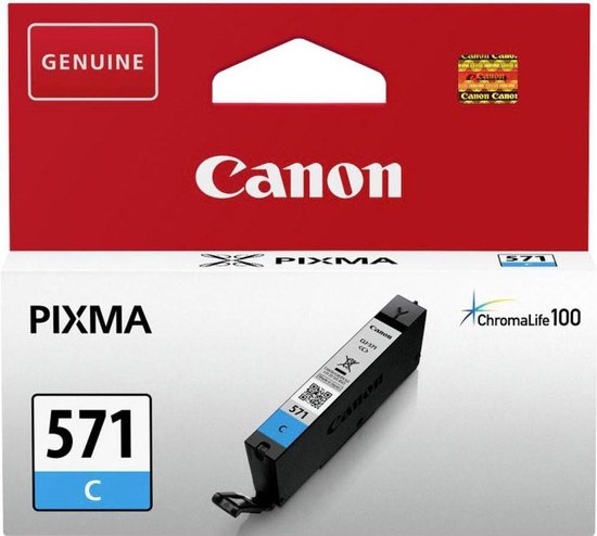 Canon CLI-571C - Inktcartridge / Cyaan | bol.com