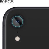50 STKS Soft Fiber Back Camera Lens Film voor iPhone XR