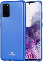 GOOSPERY JELLY Full Coverage Soft Case voor Galaxy S20 + (blauw)