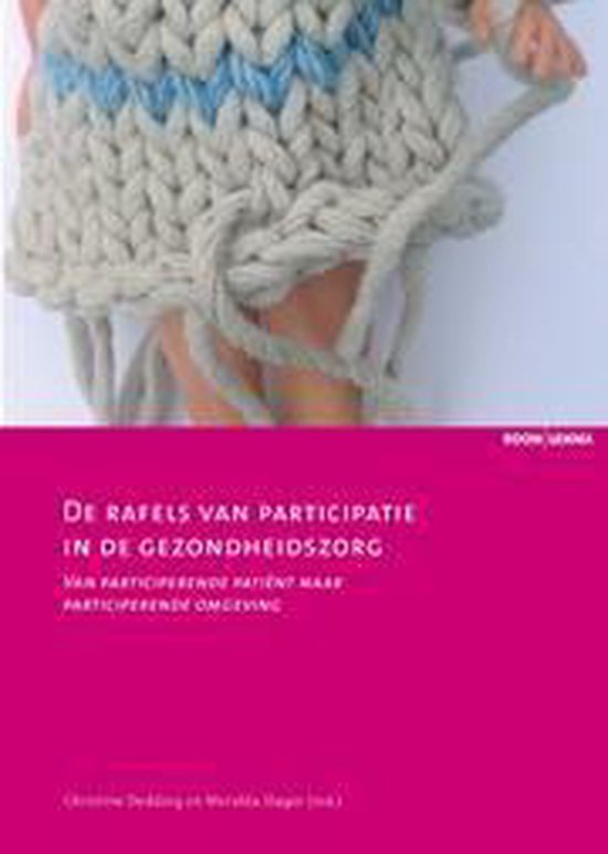 Cover van het boek 'De rafels van participatie in de gezondheidszorg'